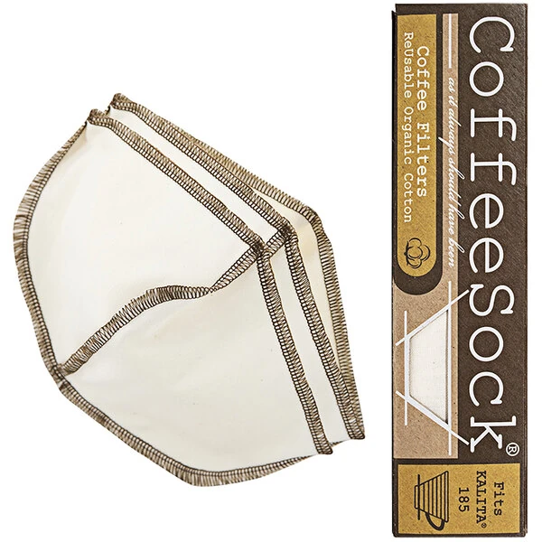 CoffeeSock Kalita Wave 185 Reusable Coffee Filter KAL185-01 - 2/Pack