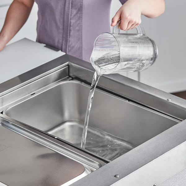 Choice Full Size 6" Deep Stainless Steel Steam Table Spillage Pan - 24 Gauge