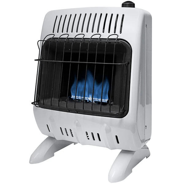 HeatStar Vent-Free Blue Flame Liquid Propane Space Heater with Thermostat HSSVFBF10LPT - 10,000 BTU