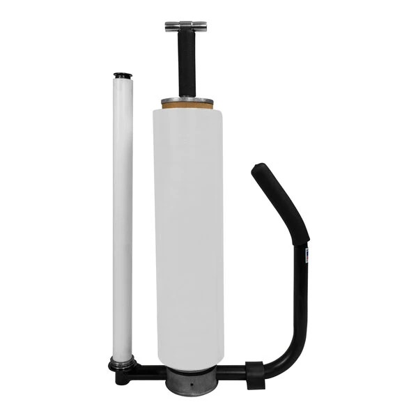 Encore Packaging 12"-20" Steel Pistol-Grip Ultra Stretch Wrap Dispenser with Roller Arm Extension and T-Handle EP-840