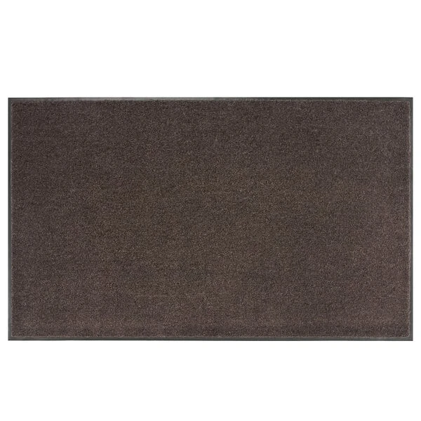 Lavex 4' x 8' Brown Olefin Indoor Entrance Mat