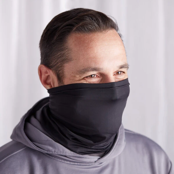 National Patrol by Henry Segal Black Polyester Reusable Multifunctional Neck Gaiter / Face Mask