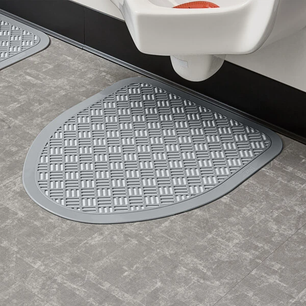 Lavex Gray Disposable Urinal Floor Mat