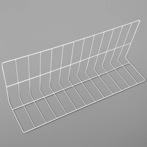 Elite Global Solutions W81230-W 30" x 8" x 12" White Vinyl Coated Wire Divider