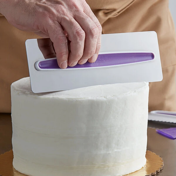 Wilton 191007369 9" Stainless Steel Decorating and Icing Comb
