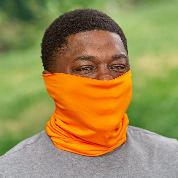 Ergodyne 42128 Chill-Its 6487 Orange Cooling Multi-Band Face / Head Covering
