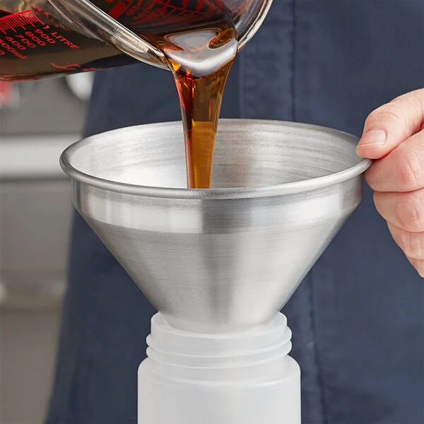 American Metalcraft 16 oz. 5 1/4" Aluminum Funnel 524