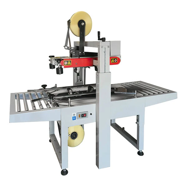 Sealer Sales 4-Belt Semi-Automatic Carton Sealer with Adjustable Top and Bottom Drive Belts CS-6050 - 110V