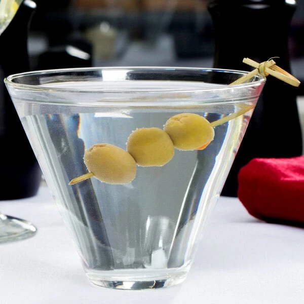 Libbey 224 13.5 oz. Customizable Stemless Martini Glass - 12/Case