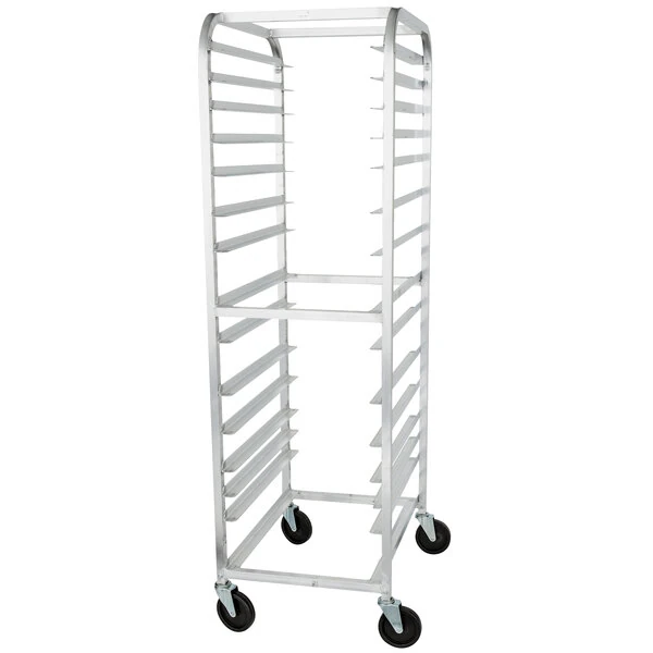 Advance Tabco PR15-4W 15 Pan End Load Bun / Sheet Pan Rack - Assembled
