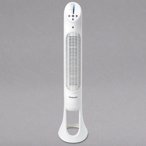 Honeywell HWLHYF260 QuietSet 32 7/8" White 5-Speed Oscillating Tower Fan