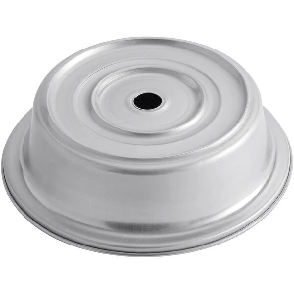 American Metalcraft 8 3/8" - 8 13/16" Stainless Steel Plate Cover for Standard and Wide Foot Plates
