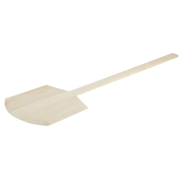American Metalcraft 11" x 11" Wood Pizza Peel with 28" Handle 1139