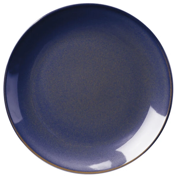 Homer Laughlin from Steelite International HL3069026 Indigo™ 8 1/4" Round Empire China Plate - 36/Case
