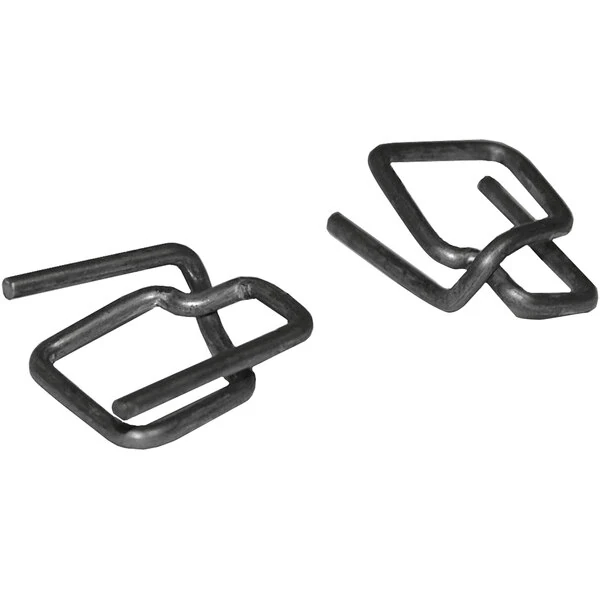 Encore Packaging 5/8" Heavy-Duty Phosphate Wire Buckle for Cord Strapping - 1,000/Case