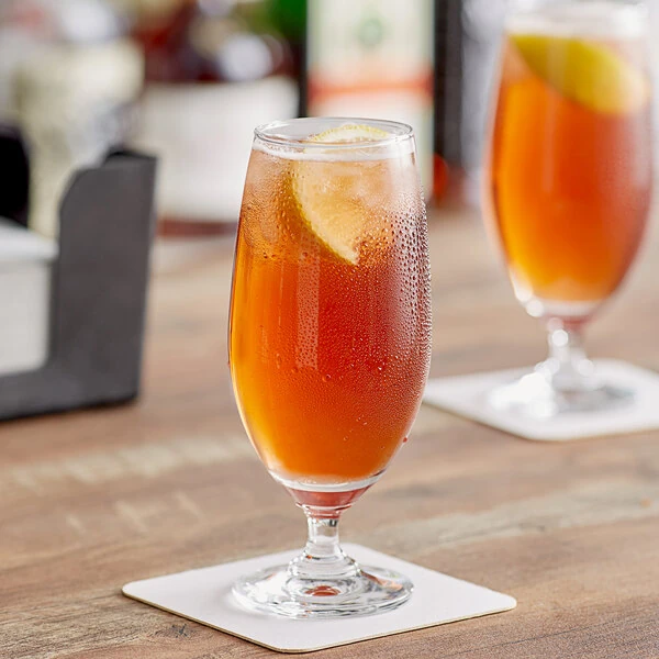 Acopa 10 oz. Stemmed Iced Tea Glass - 12/Case