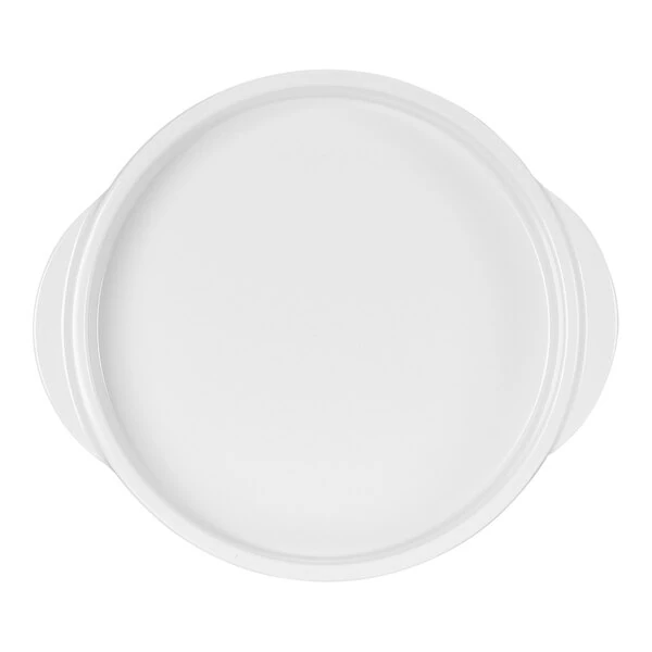 Cal-Mil 14 oz. White Round Melamine Cocotte