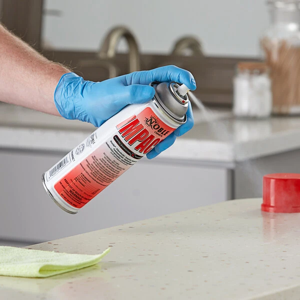 Noble 16 oz. Impact Ready-to-Use Disinfectant Spray / Deodorizer - 12/Case