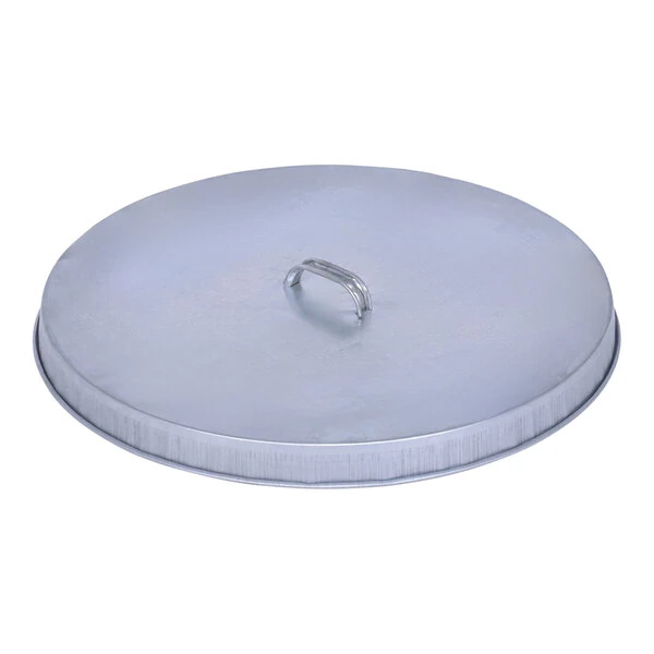 Vestil 25" Galvanized Steel Open-Head Drum Cover with Handle DC-245-H