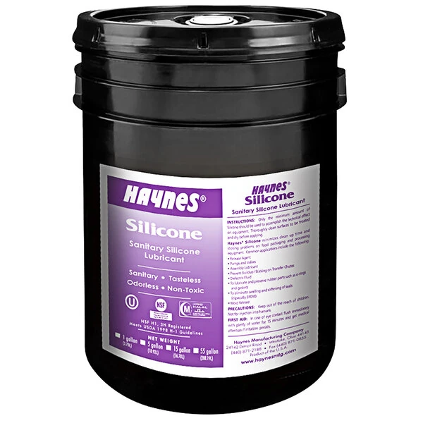 Haynes 105 5 Gallon Sanitary Silicone Lubricant Oil