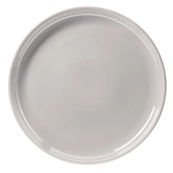 Hall China from Steelite International HL26130ABWA Bright White 13 1/4" China Chop Plate - 6/Case