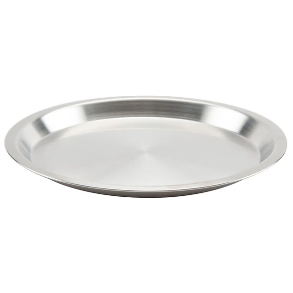 American Metalcraft 1300SS 11 7/8 inch x 7/8 inch 18 Gauge Stainless Steel Pie Pan