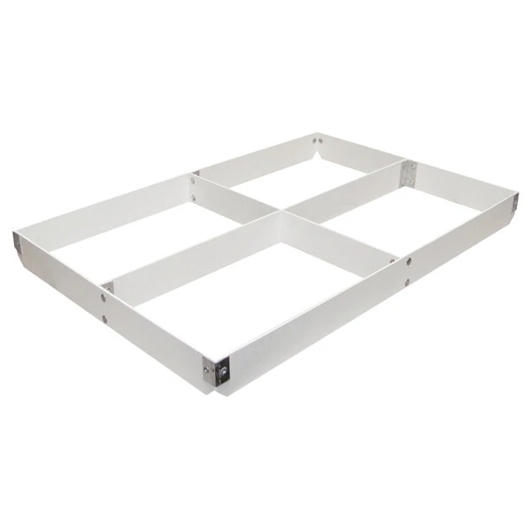 MFG Tray 176111-1537 2" High 4-Section Full-Size Fiberglass Sheet Pan Extender