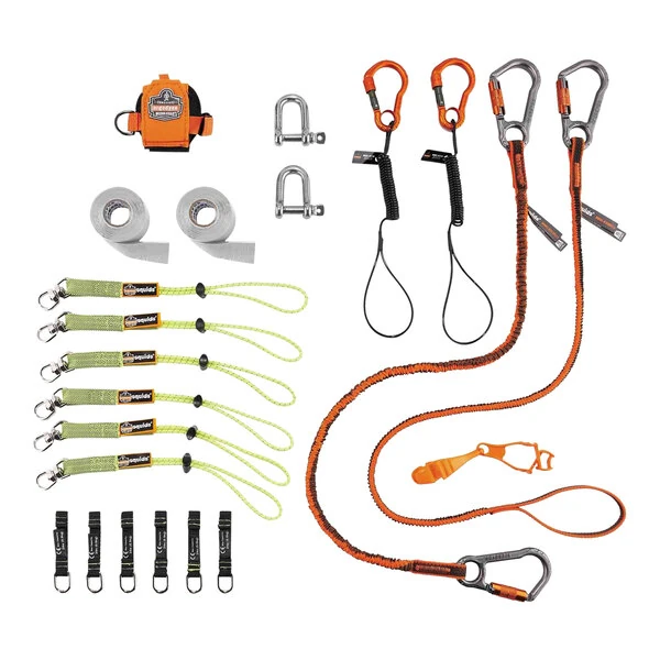 Ergodyne Squids 3187 15 lb. Scaffolders Tool Tethering Kit 19657-A