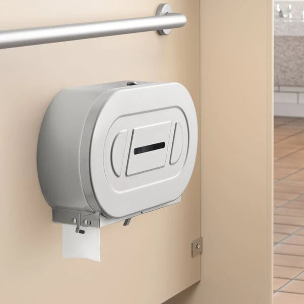 Bobrick B-2892 ClassicSeries Surface Mounted Twin Jumbo Roll Toilet Tissue Dispenser