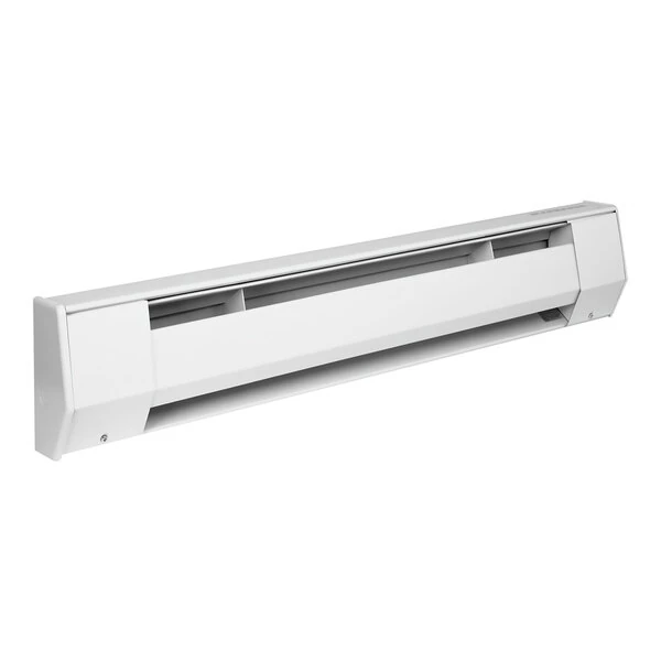 King Electric K Series 60" White Baseboard Convection Heater 5K2012BW - 208V, 1,250W