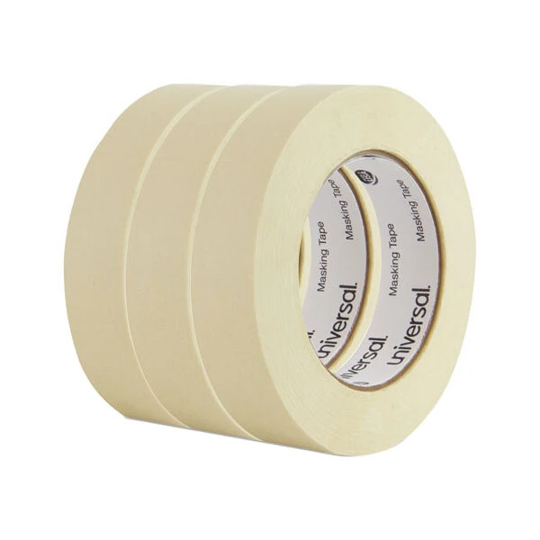 Universal UNV51301 1" x 60 Yards General Purpose Masking Tape - 3/Pack
