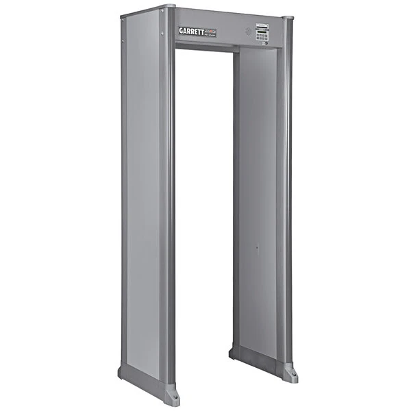 Garrett PD6500i 32 1/2" ADA Compliant Walk-Through Gray Metal Detector 1168432