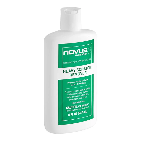 Novus PN-7080 8 oz. Plastic Polish #3 Heavy Scratch Remover