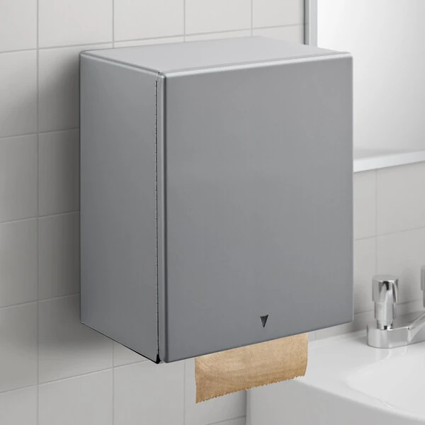 Bobrick B-2974 Surface Mounted Automatic Universal Roll Paper Towel Dispenser