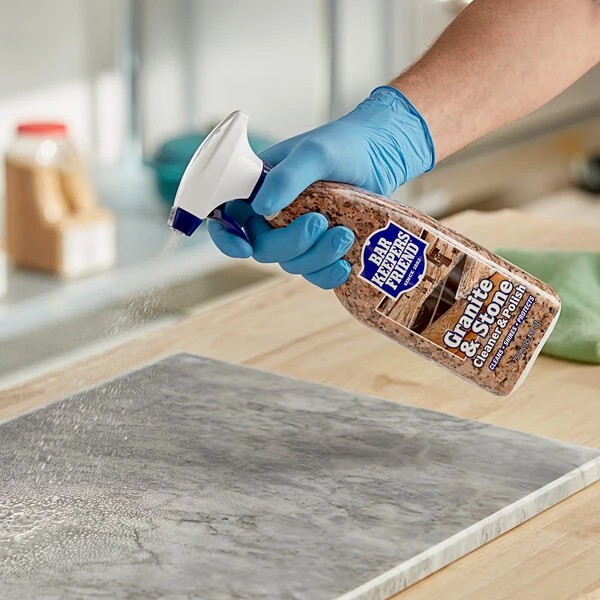 Bar Keepers Friend 11389 25.4 fl. oz. Granite & Stone Cleaner / Polish