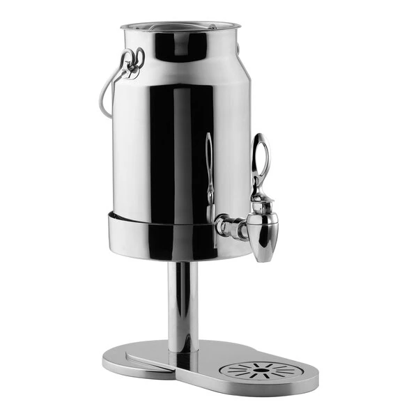 Smart Buffet Ware Odin by Front of the House 1 Gallon Stainless Steel Milk Dispenser BDI017MUM18