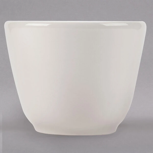 Homer Laughlin from Steelite International HL12400 4.5 oz. Ivory (American White) Chinese / Asian Sake Cup - 36/Case