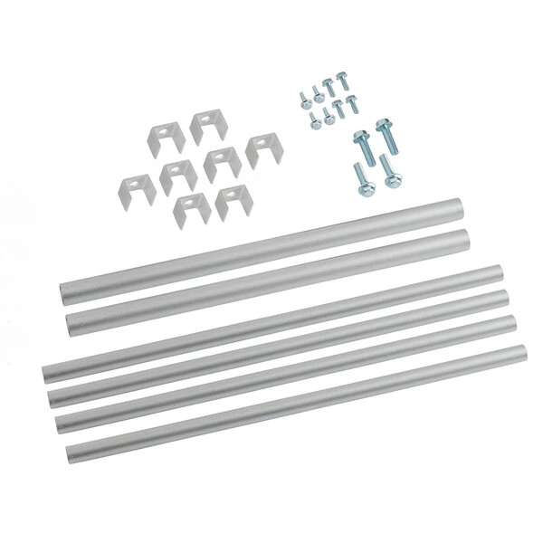 Regency Crossbar and Hardware Kit for 20 Pan End Load Bun / Sheet Pan Rack