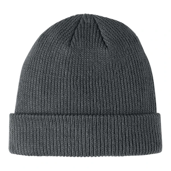 Port Authority C977 Storm Gray Customizable Cuffed Beanie