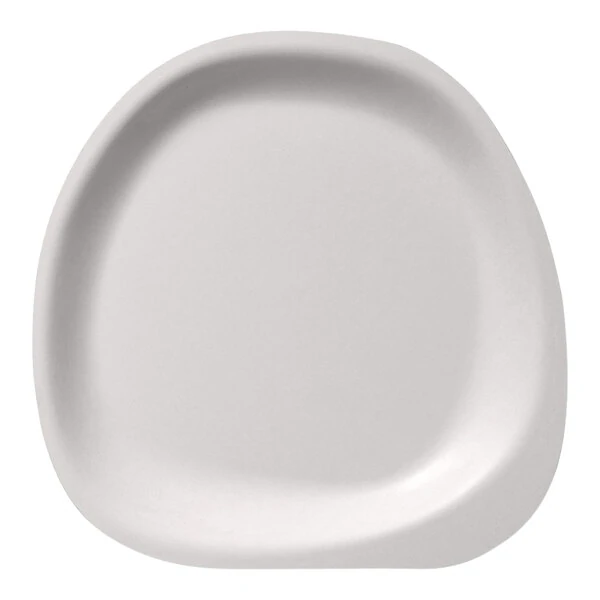 Jungle Stone 9" No PFAS Added Compostable Sugarcane Pulp Plate - 100/Sample