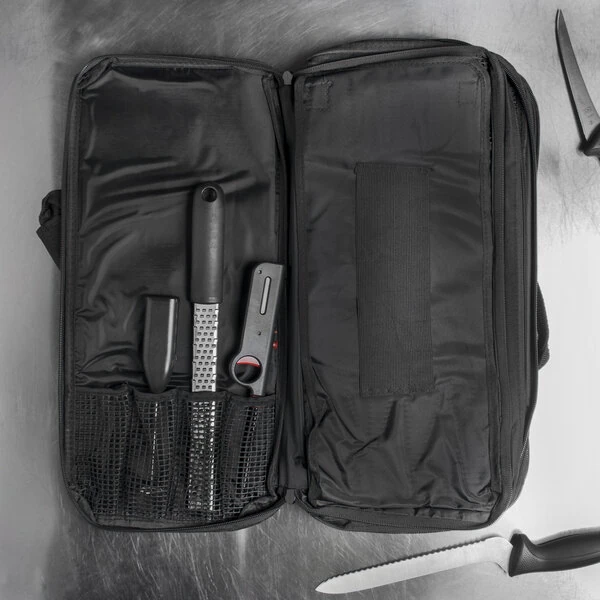 Dexter-Russell 20203 35 Pocket Black Cutlery Case