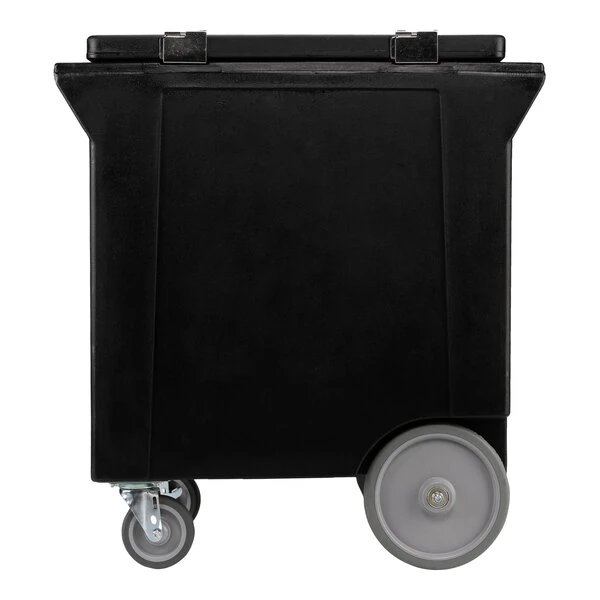 Carlisle IC222003 Black Cateraide™ 200 lb. Mobile Ice Bin
