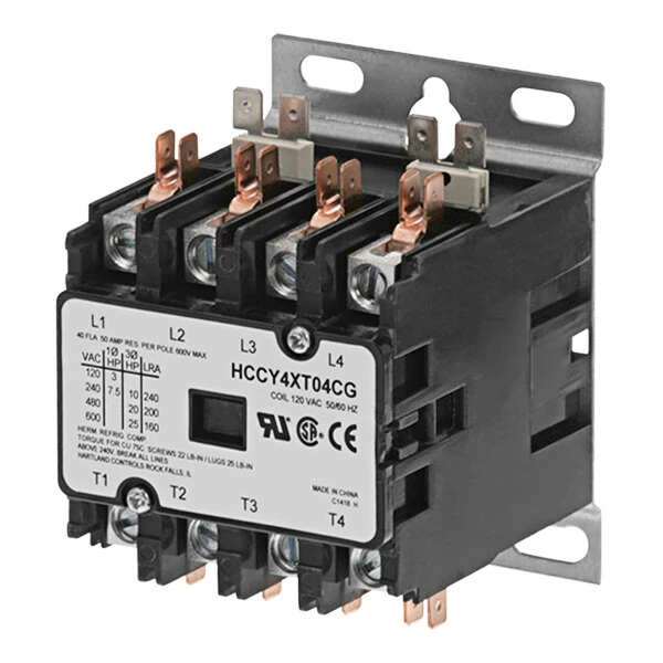 AllPoints 441085 4 Pole Contactor - 40/50A, 120V