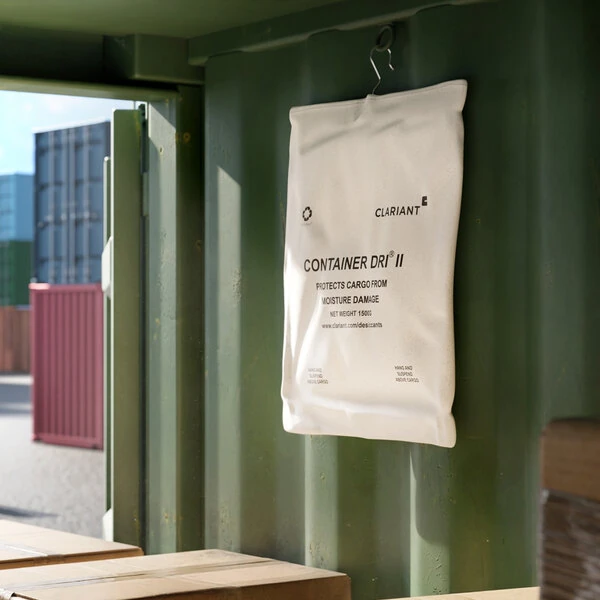 Clariant Container Dri II 1,500 Gram Calcium Chloride Cargo Desiccant Bag - 6/Case