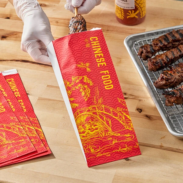 Emperor's Select Chinese Pint Size Insulated Foil Bag - 1,000/Case