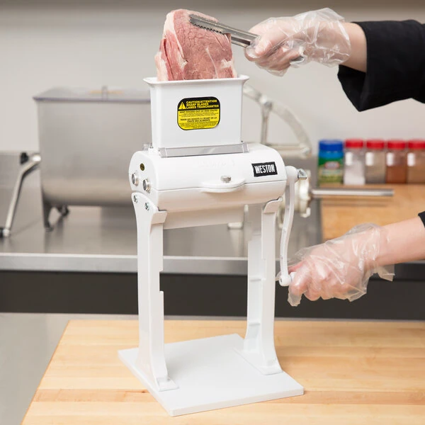 Weston 07-3101-W-A Manual Meat Tenderizer with Two Legs
