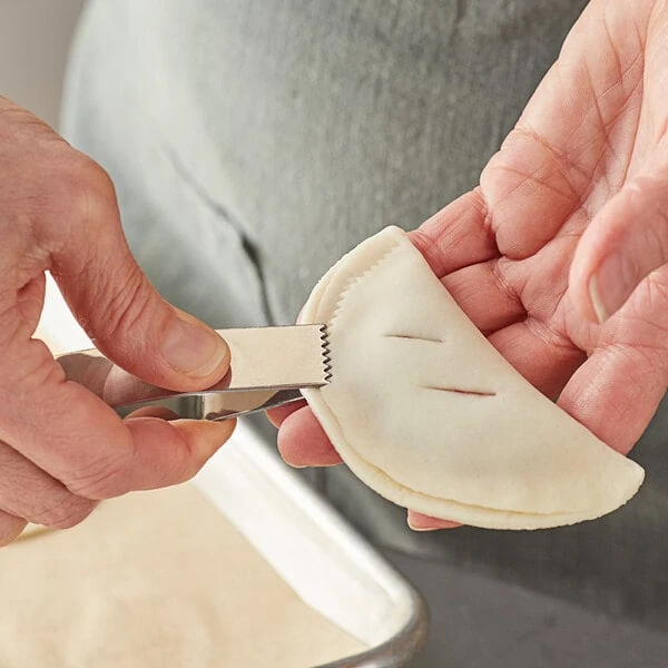 Ateco 4204 4" Stainless Steel Pie Crust Crimper
