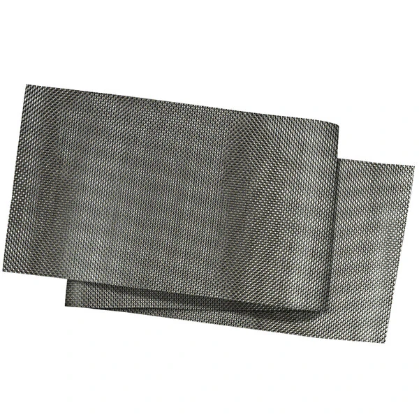 Front of the House Metroweave 72" x 14" Cocoa Basketweave Woven Vinyl Reusable Table Runner - 2/Pack