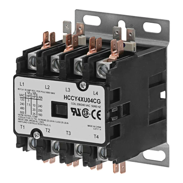 AllPoints 441087 4 Pole Contactor - 40/50A, 208/240V