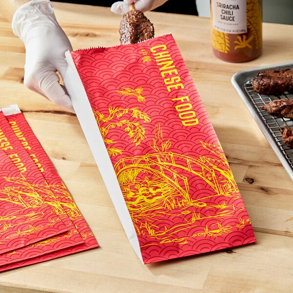Emperor's Select Chinese Quart Size Insulated Foil Bag - 1,000/Case